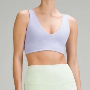 Lululemon Align V-Neck Bra - Lilac